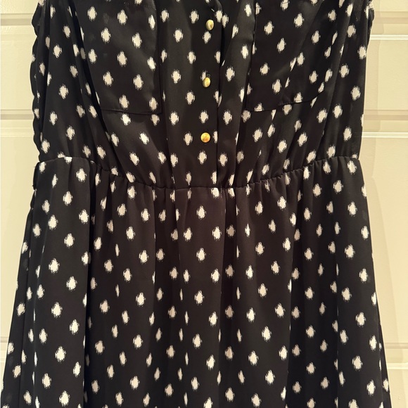 DEX Black and white dress - Picture 3 of 4